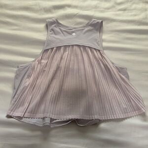 Lululemon Pale Lilac Athletic Tank